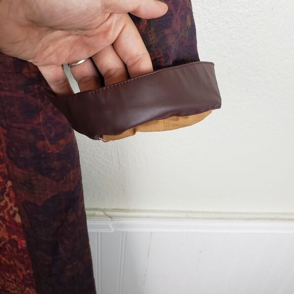 Women's Soft Surroundings Artist abstract Bedouin Duster Maxi Jacket Size PXS - Picture 8 of 16